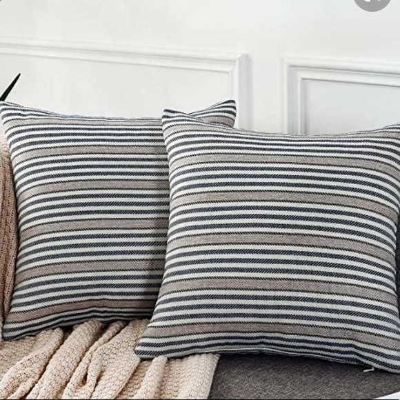 Other - 4 pc Cotton linen Throw pillow covers